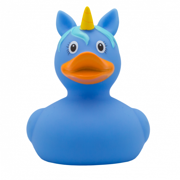 "Einhorn" Ente, hellblau