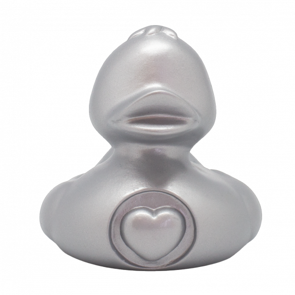 " Mein Herz "Ente, silber