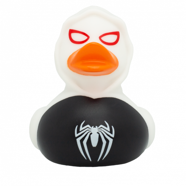 " Black Spidy " Ente, weiß